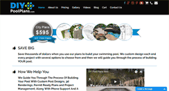 Desktop Screenshot of diypoolplans.com